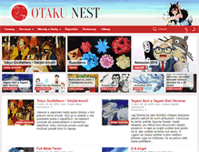 Tablet Screenshot of otakunest.net